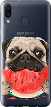 Чохол на Samsung Galaxy M20 Мопс і кавун "4665u-1660-851"