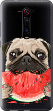 Чохол на Xiaomi Mi 9T Pro Мопс і кавун "4665u-1698-851"