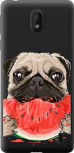 Чохол на Nokia 1 Plus Мопс і кавун "4665u-1677-851"
