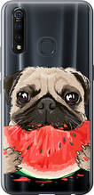Чохол на Vivo Z5X Мопс і кавун "4665u-1765-851"