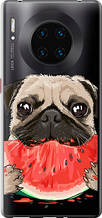 Чохол на Huawei Mate 30 Pro Мопс і кавун "4665u-1796-851"