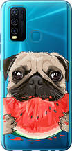 Чохол на Vivo Y30 Мопс і кавун "4665u-2154-851"