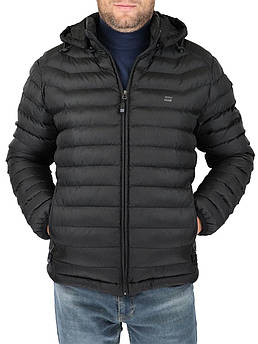 Чоловіча чорна куртка Santoryo WK 8409 C-Siyan