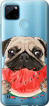 Чохол на Realme C21Y Мопс і кавун "4665u-2472-851"