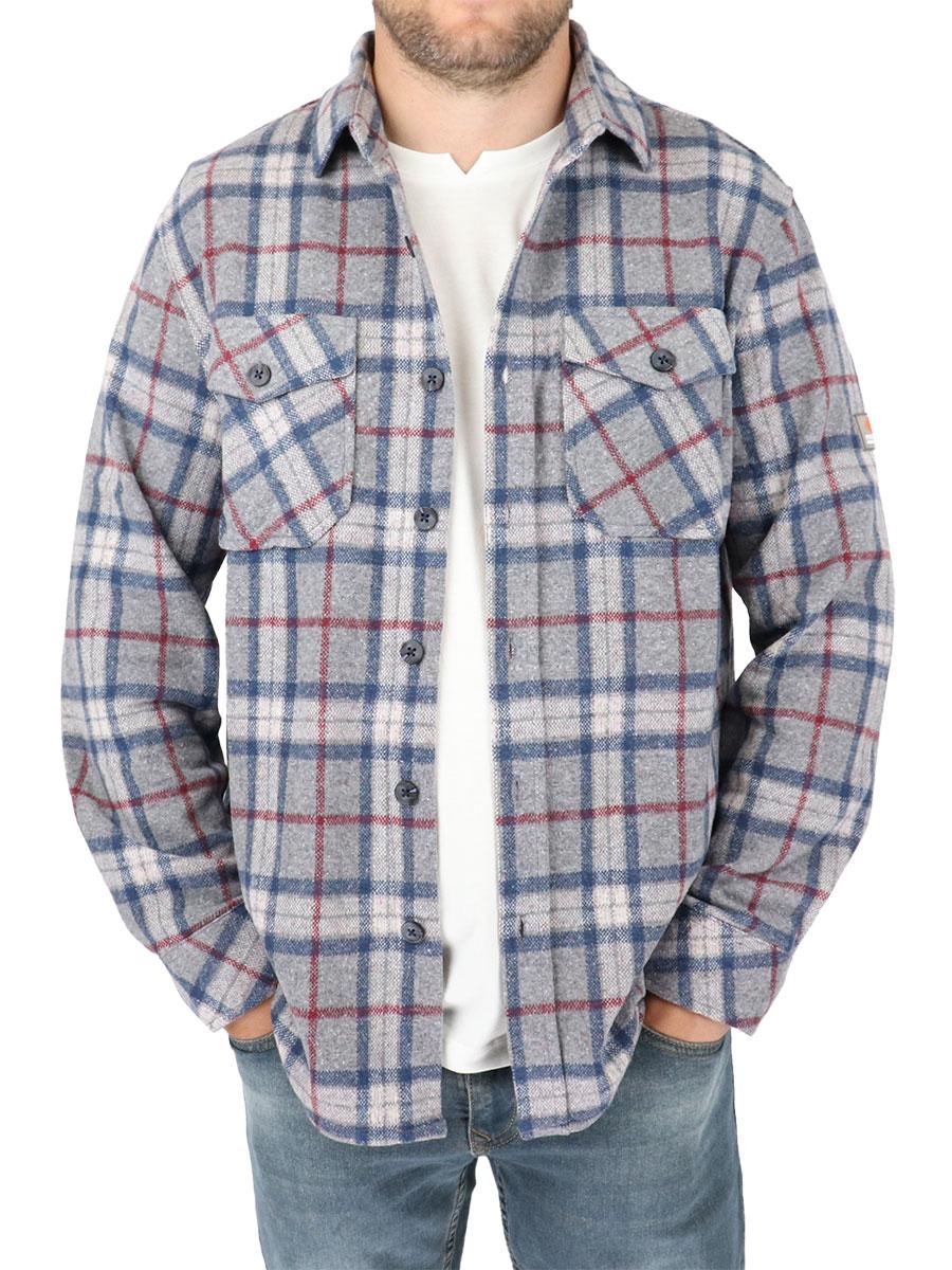 Сорочка чоловіча тепла Fabiani 2234 Anthracite, фото 1