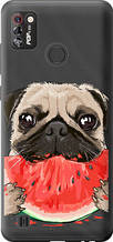 Чохол на Tecno Pop 4 Pro BC3 Мопс і кавун "4665u-2444-851"