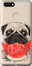 Чохол на Tecno Pop 2F B1F Мопс і кавун "4665u-2391-851"