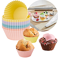 Набір силіконових форм для кексів Ernesto (12 шт) HG04257A