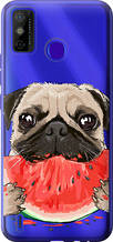 Чохол на Tecno Spark 6 Go KE5 Мопс і кавун "4665u-2452-851"