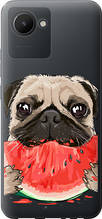 Чохол на Realme C30 Мопс і кавун "4665u-2700-851"