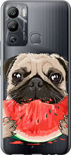 Чохол на Infinix Hot 12i Мопс і кавун "4665u-2863-851"