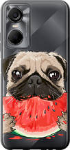 Чохол на Tecno POP 6 Pro BE8 Мопс і кавун "4665u-2929-851"
