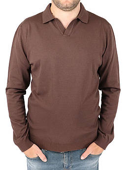 Однотонний чоловічий светр Better Life 4095 Kahve