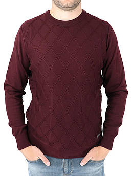 Бордовий чоловічий светр Better Life 4040 Bordo