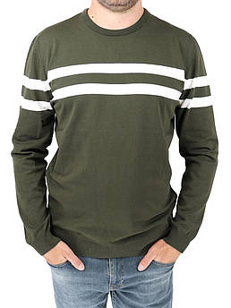 Чоловічий светр Better Life 4094 Haki кольору хакі