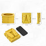 Дитячий складаний дорожній горщик ЖІЛТИЙ, фото 2