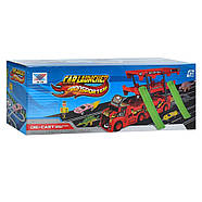 Дитячий трейлер із машинками K180A20 у наборі 8 машинок, фото 2