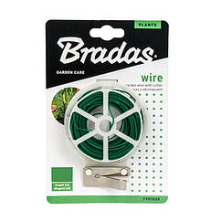 Дріт садовий 50м з різаком, округлий, TYD1X50