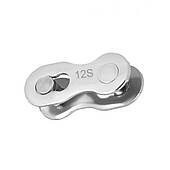 Замки Rider 12sp 1шт, сріблястий (25863)