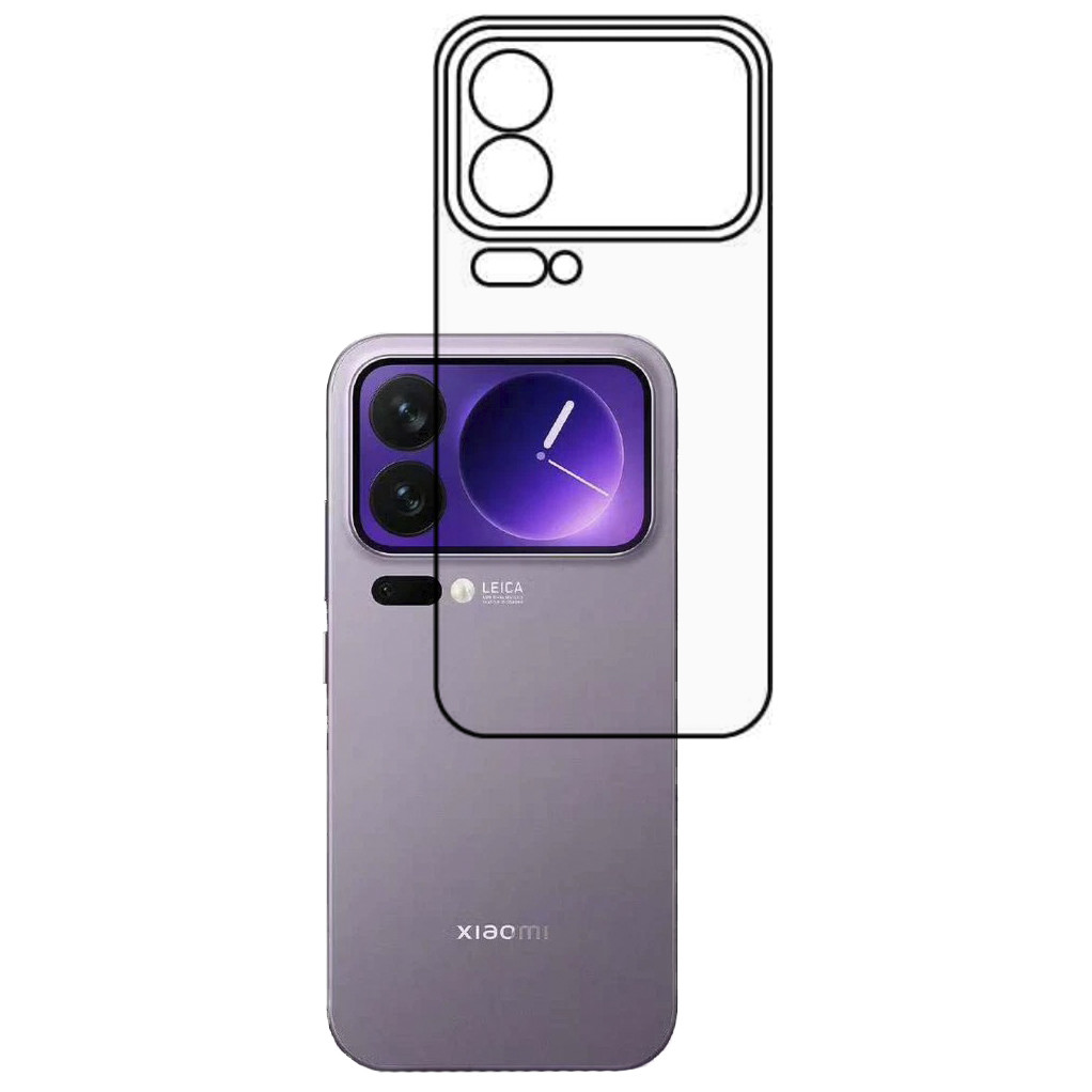 Плівка на задню панель Mietubl HD для Xiaomi 17 Pro, фото 1