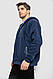 Кофта чоловіча на блискавці, колір синій, 244R2652, фото 4
