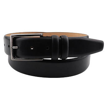 Чоловічий ремінь Bond BB 002-1 чорного кольору