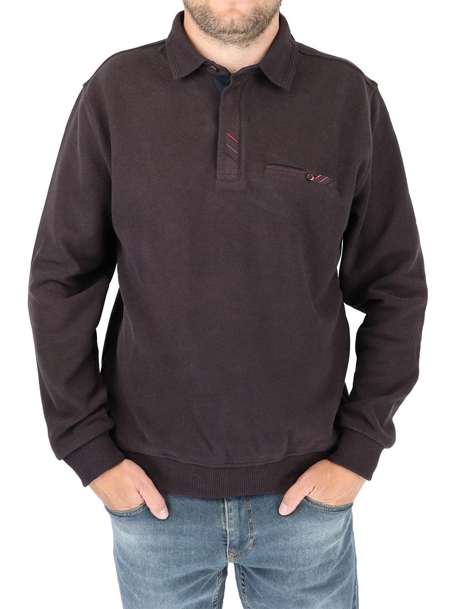 Чоловічий коричневий светр Better Life 1907 Kahve, фото 1