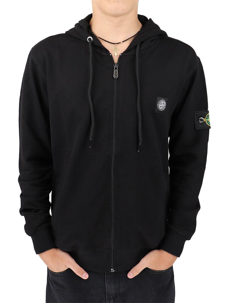 Кофта чоловіча на блискавці  Aldo Moro A-2236 Black, фото 1