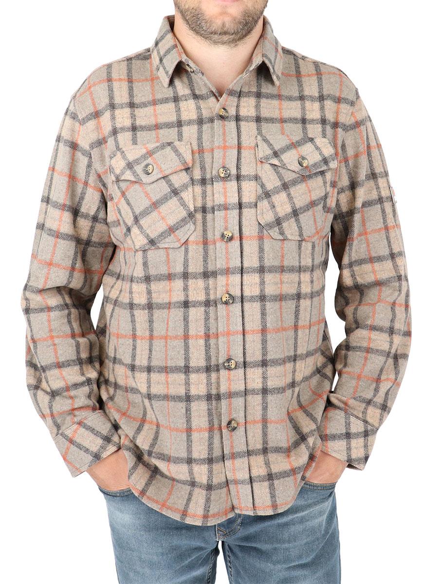 Тепла чоловіча турецька сорочка Fabiani 2234 Petrol, фото 1