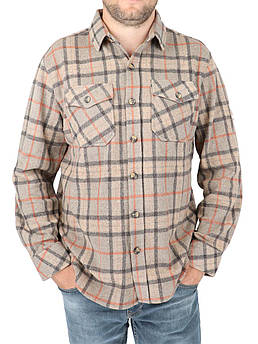 Тепла чоловіча турецька сорочка Fabiani 2234 Petrol