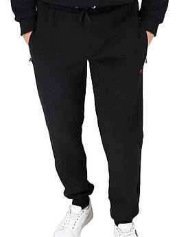Трикотажні спортивні штани на манжеті Fabiani 8101 H Black