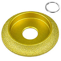 Оригінал! Диск алмазний для округлення кромки 75x10мм по каменю мармуру керамограніту - Вища Якість!