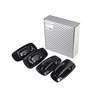 Євроручка двері зовнішня ASR ВАЗ 2110 2111 2112 2170 2172 н.о поліамід комплект 4 штуки (2110-6105176/77A) kL.