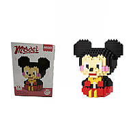 Конструктор Model Міккі Маус сидячий 313 деталей (M1001) kL.