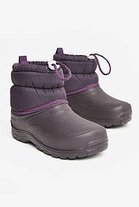 Дутики дитячі на хутрі фіолетового кольору 207394P