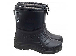 Чоботи р.38-42 чорний підліткові зимові (6 пар/уп) арт.Т-373 (А) ТМ GIPANIS