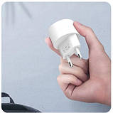 Оригінал! Зарядний пристрій XO 2xUSB 2.4A + cable USB to Micro 5P white (L62-M-WH) - Вища Якість!, фото 2