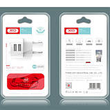 Оригінал! Зарядний пристрій XO 2xUSB 2.4A + cable USB to Micro 5P white (L62-M-WH) - Вища Якість!, фото 4