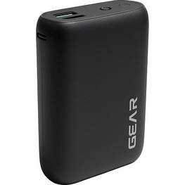 Батарея універсальна GEAR 10000mAh, PD/22.5W, black (WP942P) - оригінал