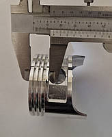 Поршень 56 мм у складі палець 14 мм висота 46 мм для двигуна 156f, Honda GX 156, генератори, мотоблоки, фото 5