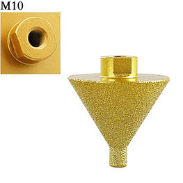 Фреза алмазна конусна 9-50 мм M10 з кераміки граніту для дриля — оригінал