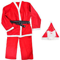 Популярний! Костюм Санта Клауса Санти Діда Мороза карнавальний, борода і шапка - Краща якість тільки на Nukleon.com.ua