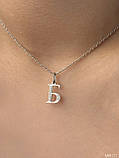 Кулон Буква з Ланцюжком (букви різні), фото 7