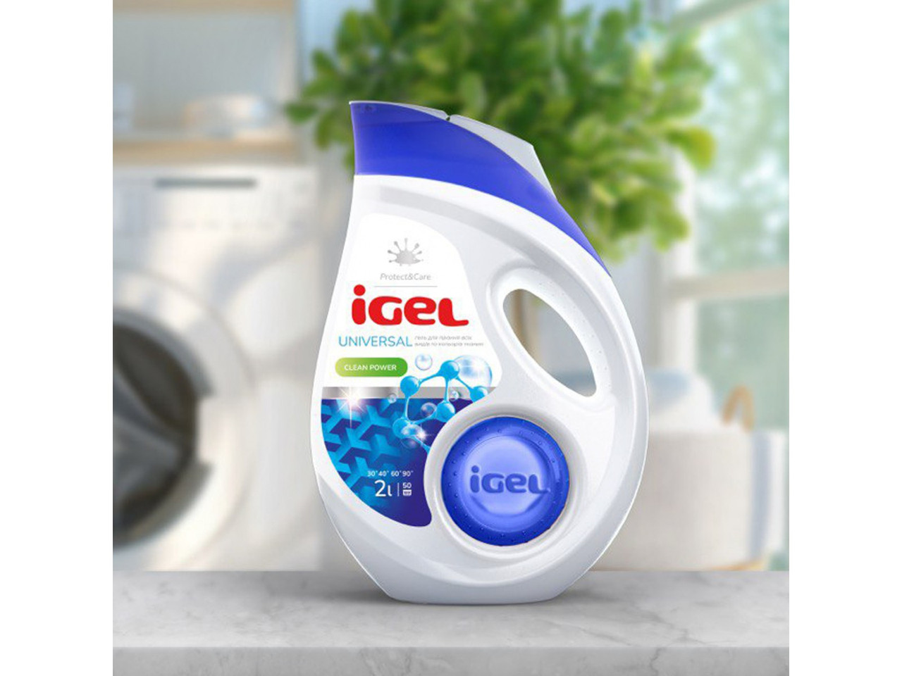 Гель для прання iGel Universal на 50 прань 2л, фото 1