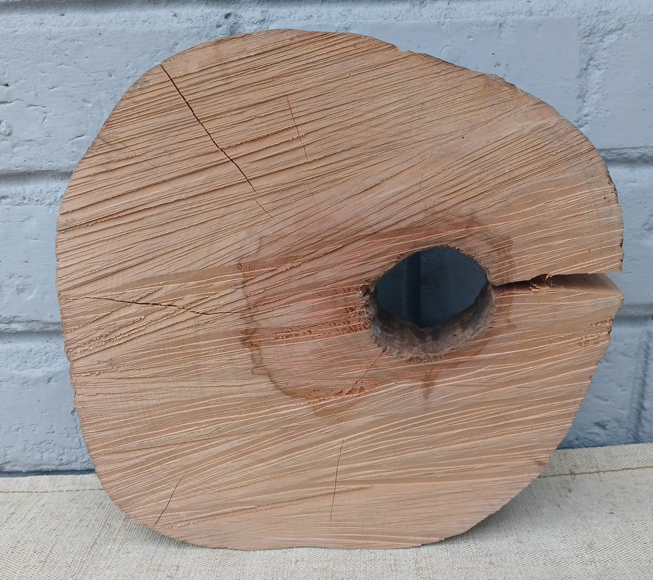 Зріз дерева для творчості, d 220х220мм. не калібрований