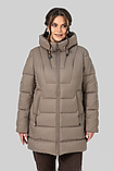 Елегантний зимовий пуховик Софія в розмірах 50,52, фото 5