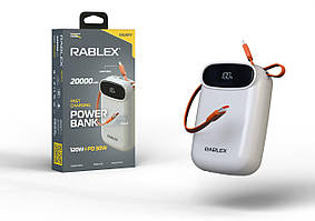 Power Bank Rablex RB20FP 20000mAh Fast charging 120W/ PD30W