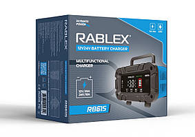 Зарядний пристрій Rablex RB615 12-24V DC USB 12-24V DC USB