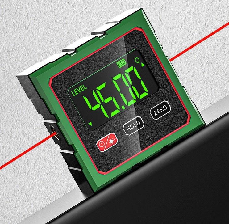 Цифровий Кутомір-Інклінометр  з Лазером, фото 1