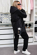 Жіночий теплий спортивний костюм великого розміру Розміри: 48-50, 52-54, 56-60, фото 4